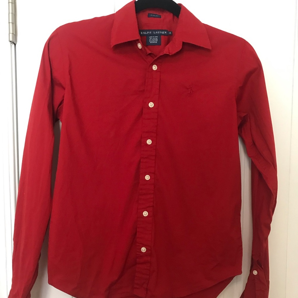 Size 4 Ralph Lauren Button Up Shirt